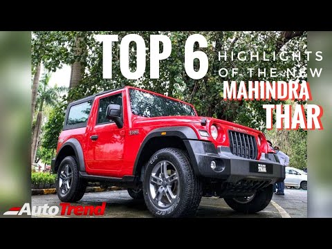 2020 All New Mahindra Thar- Top 6 Highlights !!