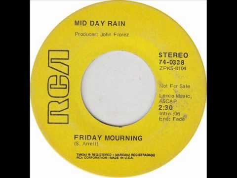 Mid Day Rain -- Friday Mourning ( 1970, Psych Pop, USA )