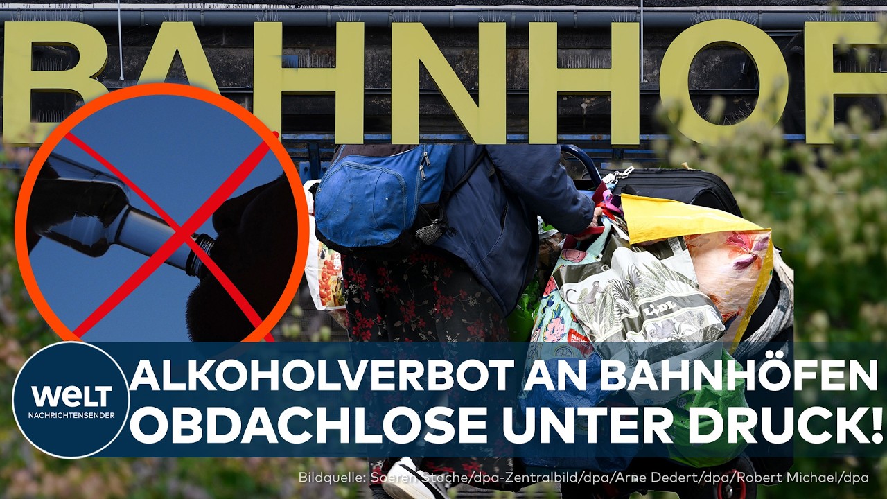 DEUTSCHLAND: Alkoholverbot – Wohnungslosenhilfe schlägt Alarm! Obdachlose könnten den Preis zahlen!
