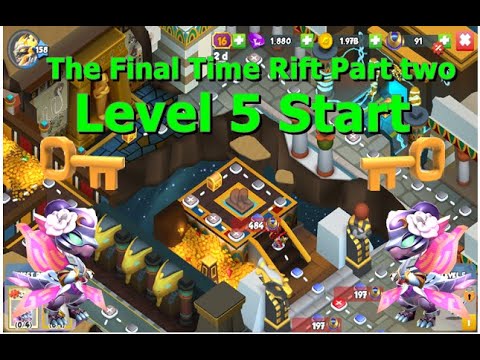 Level 5 start-Dragon Mania legends | The Final Time Rift Part two  | DML