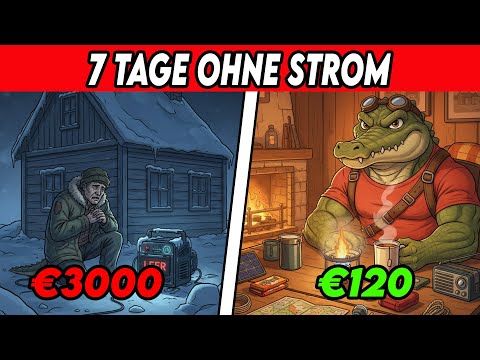 Die 10 Dinge Die Dich 7 Tage Ohne Strom Am Leben Halten (€120 vs €3000 Generator)