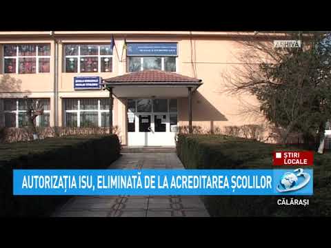 Știri Locale - Autorizația ISU, eliminată de la acreditarea școlilor