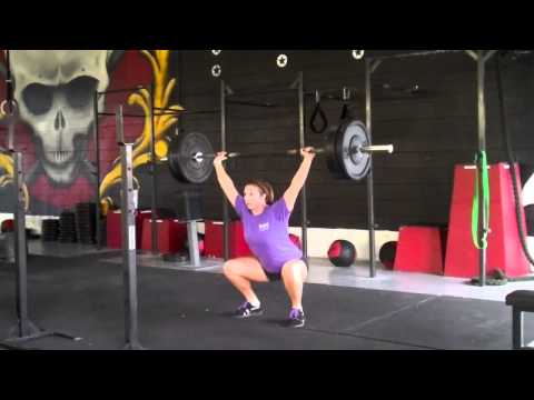 CrossFit Wilmington: Dawn - OverHead Squat 185lbs x 2