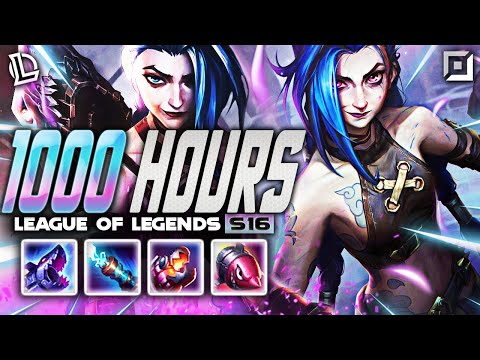 JINX MONTAGE #60 - 1000 HOURS | Ez LoL Plays