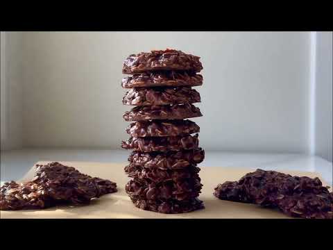 {EASY, 5 Minute Recipe!} - Chocolate No Bake Cookies
