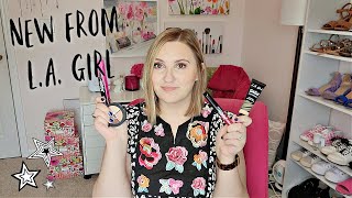 Ulta Haul and Try On ft. NEW from LA Girl, foundation, mascara, liner and more!