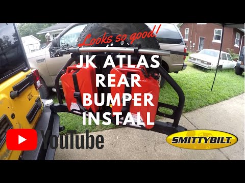 Smittybilt Atlas JK Rear Bumper Install