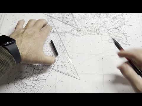 Patente Nautica ep.6 - Carteggio Oltre Mappa 5D - Correnti (esercizio 5.1.1-6)