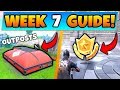 Fortnite WEEK 7 CHALLENGES! - Expedition Outposts Locations, Star (Battle Royale Season 7 Guide)