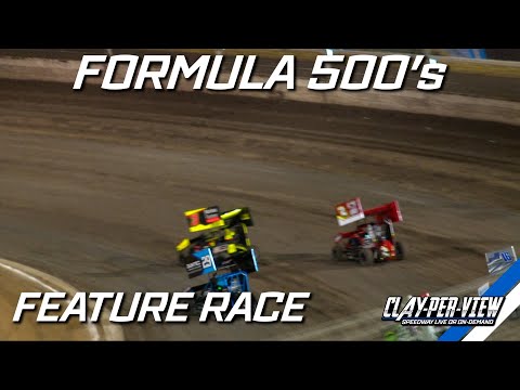 Formula 500's | Perth Motorplex - 5th Nov 2022 | Clay-Per-View Highlights