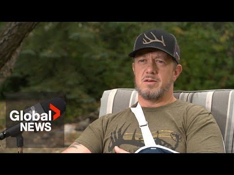 Alberta bear attack survivor shares his story: “Something you see in a horror movie”