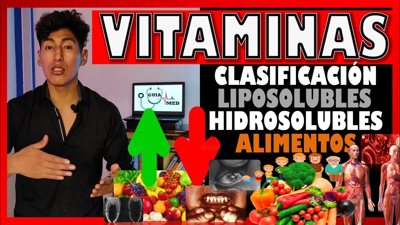 VITAMINS: CLASSIFICATION AND FUNCTIONS (FAT-SOLUBLE AND WATER-SOLUBLE VITAMINS) | GuiaMed