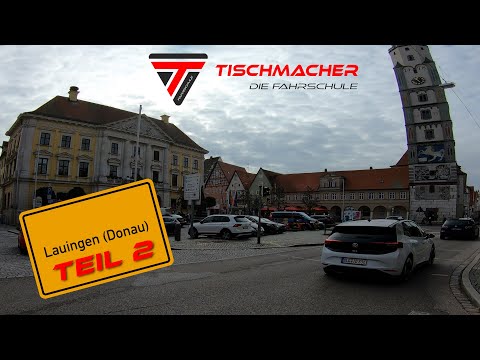 Fahrschule Tischmacher on Tour No. 10 | Lauingen Teil 2 | Fahren lernen mit Richi im neuen VW ID.3