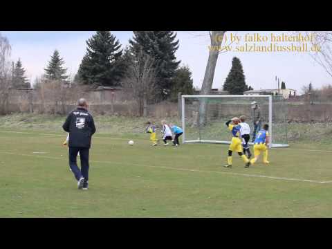 Szenen aus F-Junioren-KKL VfB Glöthe : Warmsdorfer SV