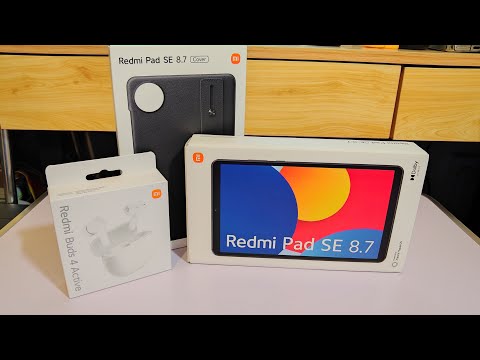 Talking Geeky Stuff: Xiaomi Redmi Pad SE 8.7 Unboxing and a Quick Overview