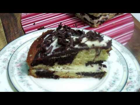 CHOCOLATE CREAM CHEESE BANANA POUND CAKE