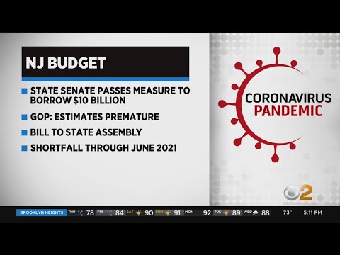 New Jersey State Senate Passes Measure To Borrow $10 Billion