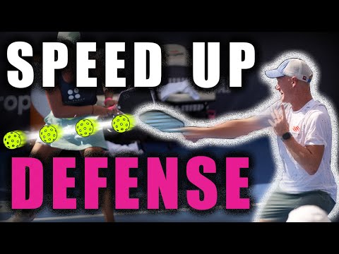 DOMINATE Doubles: MASTER Pickleball Speed Up Defense