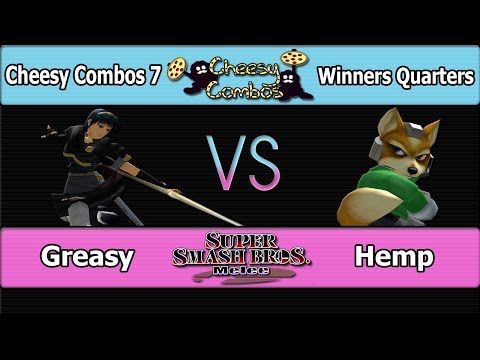 CC 7: Greasy (Marth) Vs. Hemp (Fox) - Winners Quarters