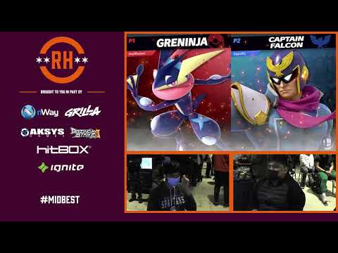 IceKnight (Greninja) vs Arctice (Captain Falcon) - Roundhouse 2022 Winners Semis
