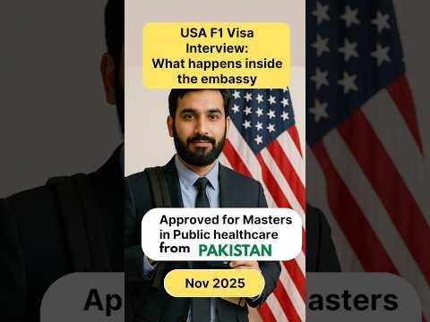 What actually happens inside the U.S. Embassy on F1 visa day in Pakistan?