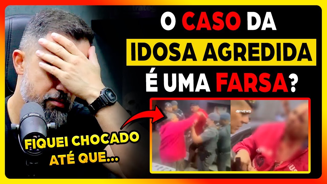 O CASO DA IDOSA AGR3DIDA PELO PM NÃO É O PARECE