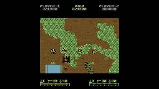 Ikari Warriors - C64 Commodore 64 game playthrough with commentary