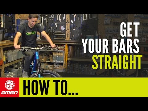 How To Get Your Bars & Stem Perfectly Straight | Mountain Bike Maintenance
