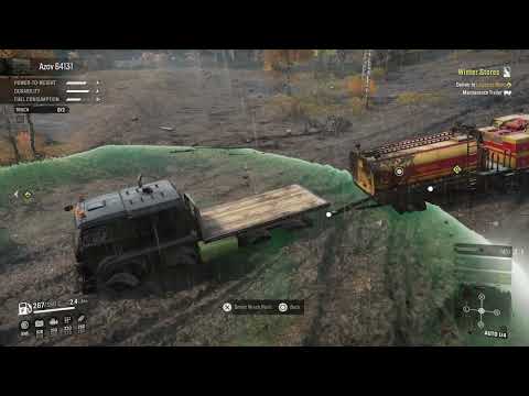 SnowRunner Gameplay Walkthrough - Winter Stores - Part 25 (PS4)