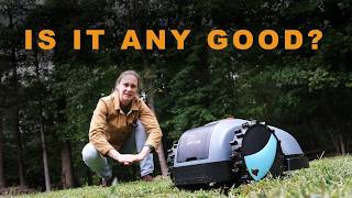 I Tested a CHEAP Robot Lawn Mower — No Setup Needed! — Yardcare V100