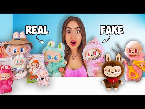 Unboxing REAL vs FAKE Labubus - Did I get SCAMMED?!