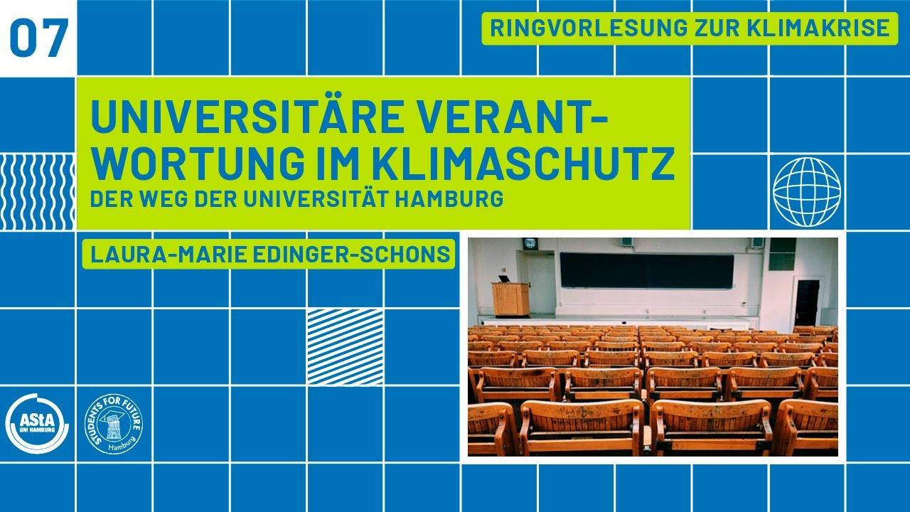Universitäre Verantwortung im Klimaschutz - Laura Marie Edinger-Schons | Fridays for Future