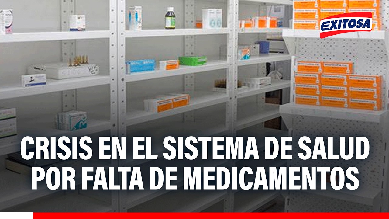 🔴🔵 Crisis en el Sistema de Salud por falta de medicamentos y de atención se agudiza