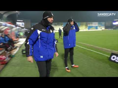 2018-02-16 Sandecja - Korona Kielce 3-3 (1-2), kulisy meczu