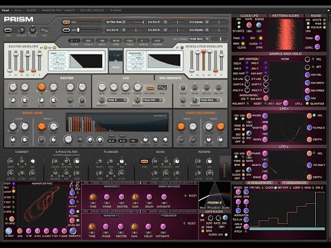 ANIMATOR FOR PRISM:: PADS AND SOUNDSCAPES DEMO