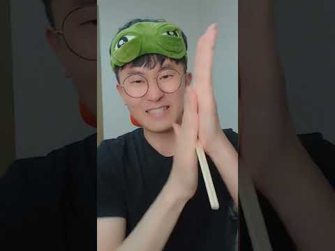 Quick tip for using chopsticks in Korea
