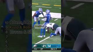 Top 10 Wide Receiver Duos in Football 🏈