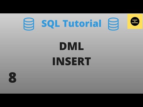 Dml Insert Command Sql Basics Tutorial Part 8