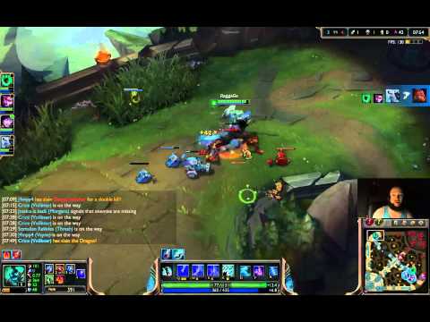 RaggeBe, Hecarim Top vs Rengar outplay :)