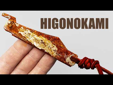 Old Japanese Higonokami Knife Restoration | Antique ASMR