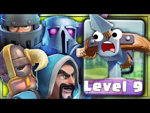 UNDERLEVELED 2.9 XBOW DOMINATES LADDER || Clash Royale Best XBow Cycle Deck!