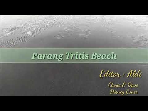 Hafiza sunset di parangtritis beach