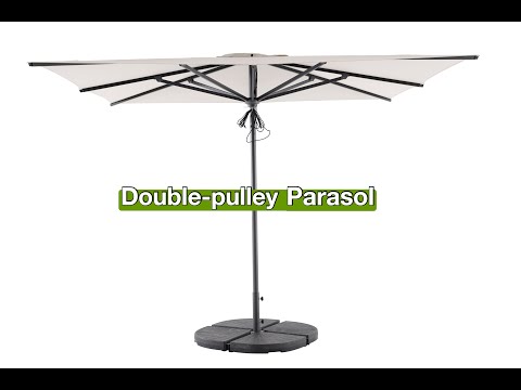 Double-Pulley Parasol