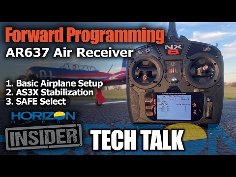 AR637T Receiver Setup via Forward Programming - Horizon Insider Tech Talk