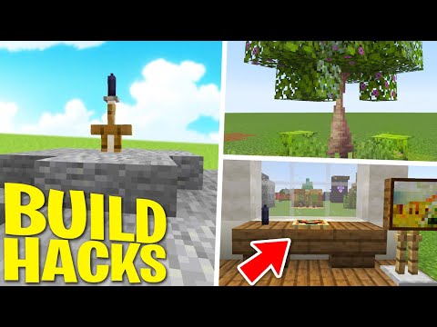 10 PRO TRICKS with MINECRAFT BLOCKS 1.18