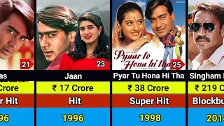 Download lagu Ajay Devgan Hits and Flops Movies List | Ajay Devgan All Movies List mp3