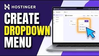 How to Create Dropdown Menu on Hostinger Website Builder 2026 (Simple Guide)