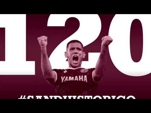 #SandHistórico: José Sand llegó a los 120 goles con Club Lanús