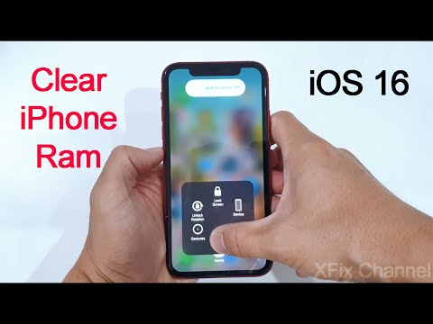 How to Clear Ram on iPhone iOS 16
