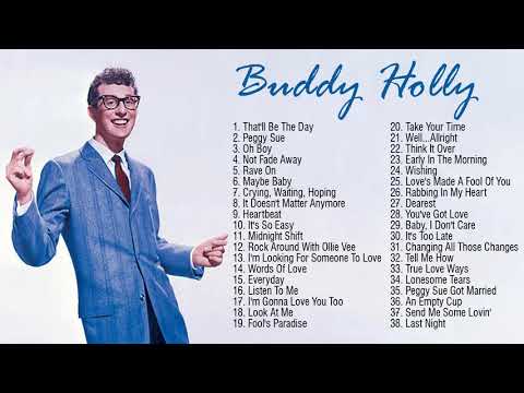 Top 20 Best Songs Of Buddy Holly || Buddy Holly Greatest Hits Full Album 2021